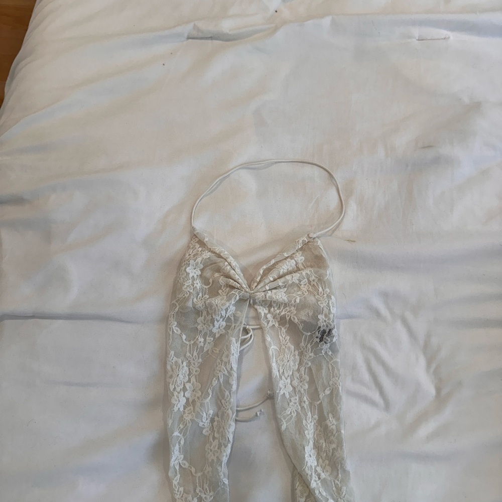 Elegant White Lace Women's top